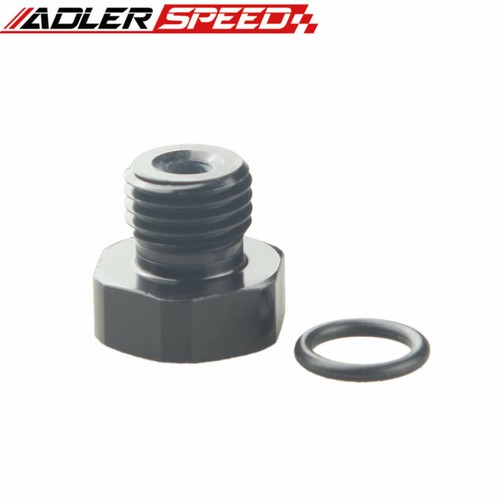 ADLERSPEED AN3/ 4/ 6/ 8/ 10/ 12/ 16 Flare Plug Fitting With O Ring Seal Aluminum - Picture 7 of 33