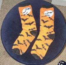 Women's Halloween Socks Bats