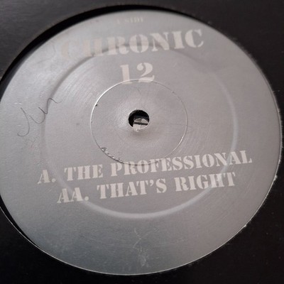 Blaze   Chronic 12 The Professional  /Thats right - double AA side Chronic 1997.