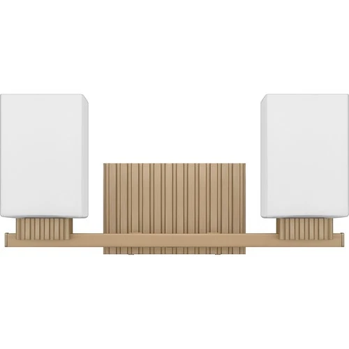 Bronze Gold Two Light Bath from the Joyner Collection - Picture 2 of 6