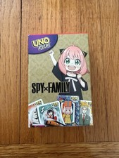 Mcdonalds CANADA EXCLUSIVE Spy X Family Uno Cards Happy Meal Toy