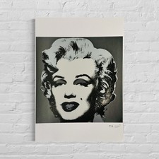 Edizione numerata ANDY WARHOL Marilyn Monroe Firmata