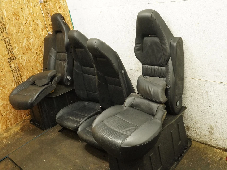 10-16 Porsche Panamera 970 Seat Leather Bucket Cushion Electric Front Rear Oem - Image 2 of 4