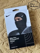 Nike Pro Hyperwarm Therma-Fit Hood Balaclava Ski Mask Black