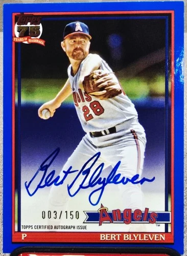 2026 Topps Series 1 Bert Blyleven Red Foil (RAW)