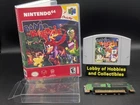 Banjo Kazooie ( Nintendo 64 N64 ) Authentic-Near Mint - Case W/Cover Art -Tested