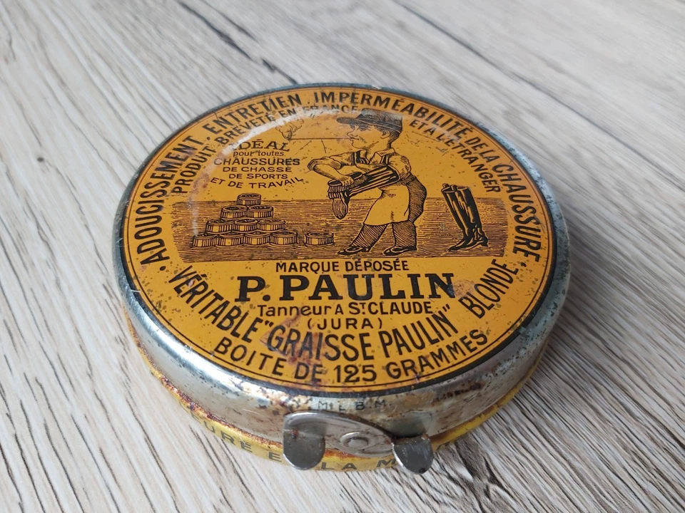 Ancienne Boîte CIRAGE P.PAULIN  - Photo 3/4