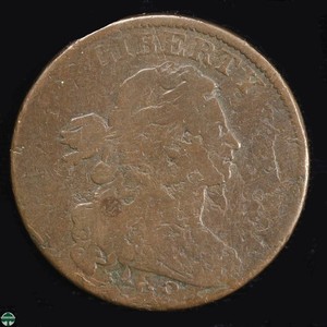 1798 Draped Bust Large Cent - About Good Details