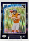 2024 Panini Donruss Optic - Rated Rookie Bo Nix #209 Purple Shock Prizm (RC)