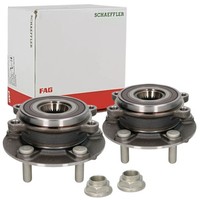 2X FAG 713615950 Radlagersatz Radnabe Vorne FüR Mazda CX-5 2.0 2.2D 2.5