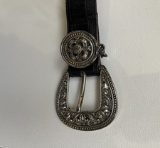 1995 Brighton Belt Museum Collection Black Med women Black 43203