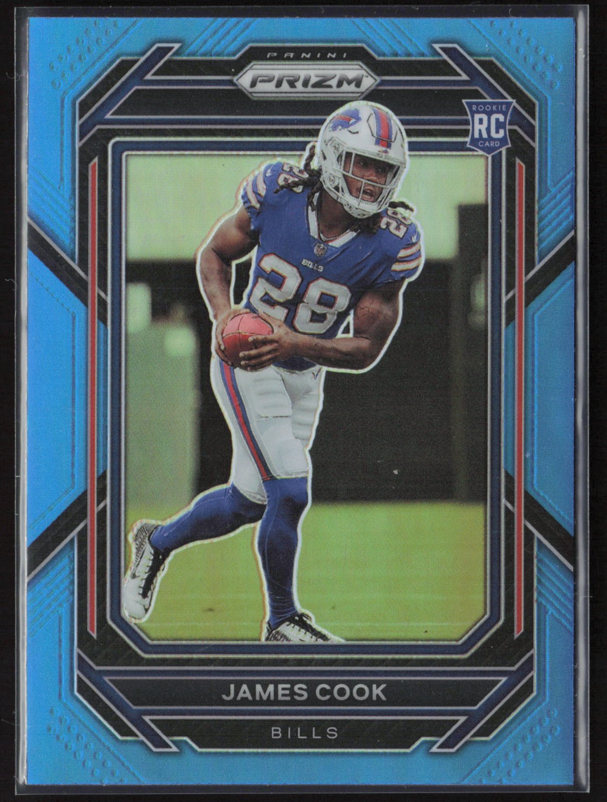 2022 Panini Prizm #319 James Cook Red White and Blue