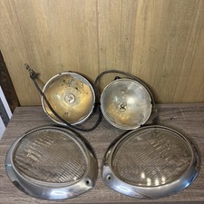 Ford Twolite Headlamp Vintage 6v Headlight Assembly Metal Glass Front Ford Twolite Headlamp Vintage 6v Headlight Assembly Metal Glass Front
