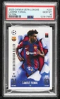 2023 Match Attax UEFA Club Competitions Extra Lamine Yamal #221 PSA 10 Rookie RC