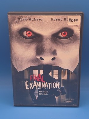 Final Examination (DVD, 2003) | Cult Horror Slasher Film