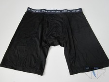 Pair of Thieves Super Fit Mesh Magic Boxer Brief Black Long Leg Large L New NWOT
