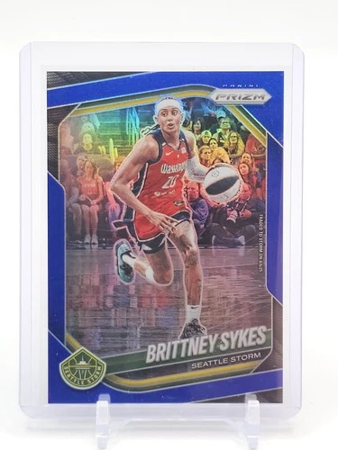 BRITTNEY SYKES 2025-26 PANINI PRIZM WNBA BLUE #121 /199 SEATTLE STORM Q1713