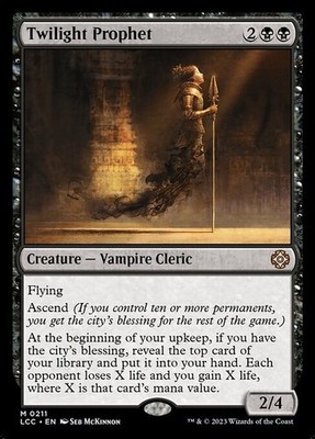 Twilight Prophet 211 M Normal LCC MTG NM