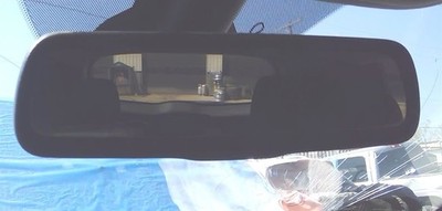 Rear View Mirror With Telematics Uconnect Access Fits 18 CHEROKEE 2319650