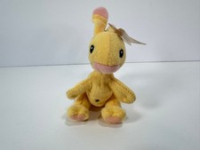 Vintage 2004 Neopets Mcdonalds Happy Meal Yellow Blumaroo Stuffed Toy w/ Tag