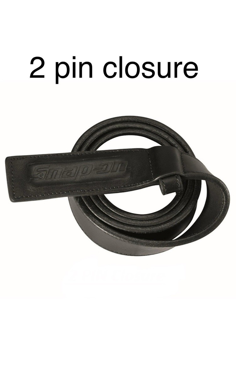 SNAP ON Mechanic Belt No Scratch Black Leather Work Belt Sizes USA