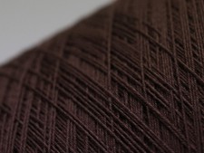 X62 (36€/kg) 1450g SOFT EFFEKT BAUMWOLLE KASTANIE-BRAUN (8) Zwirn Wolle Stretch