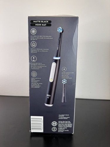 Oral-B iO Series 3 Limited Electric Toothbrush Matte Black Noir Mat New Box Ding - Picture 2 of 8