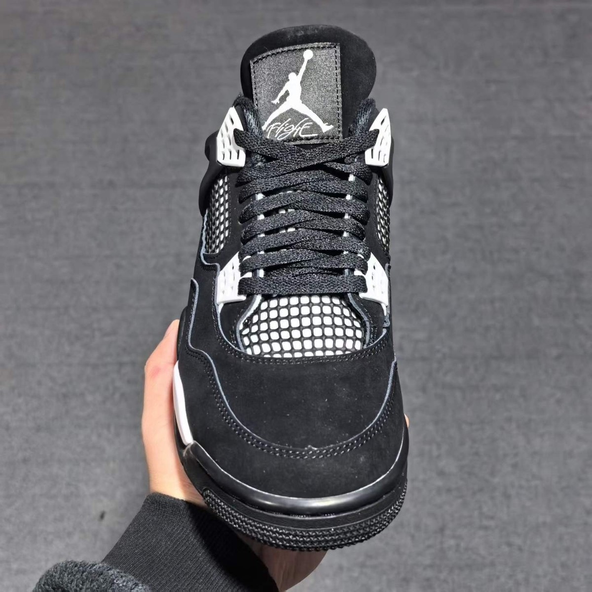 Size 9 - Air Jordan 4 Retro White Thunder for sale online | eBay