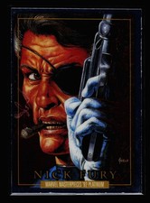 2024 SkyBox Marvel Masterpieces '92 Platinum Card #64 Nick Fury =