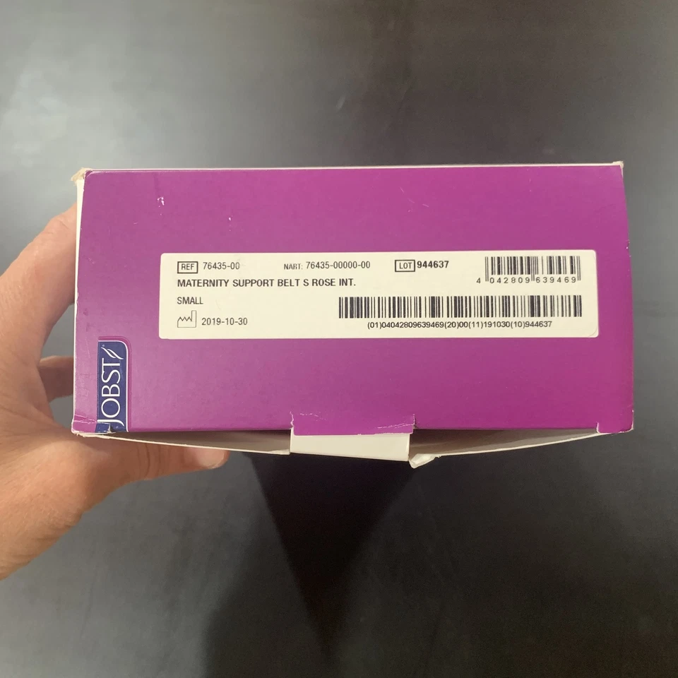 Jobst Cinturón Soporte Maternidad Pequeño Ajustable Nuevo Bajo Perfil Ajuste Anatómico Foto 2 de 4