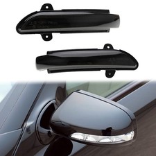 Paar Spiegelblinker Blinker Schwarz für Mercedes E/S/CLS Klasse W211 C219 W221 Paar Spiegelblinker Blinker Schwarz für Mercedes E/S/CLS Klasse W211 C219 W221