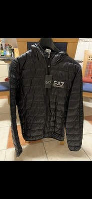 Original EA7 Emporio Armani Down Bubble Tape Jacke | NEU mit Etikett | Gr. S