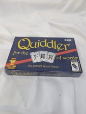 Vintage 1998 Quiddler Card Game For The Fun Of Words Made In USA SEALED Cards