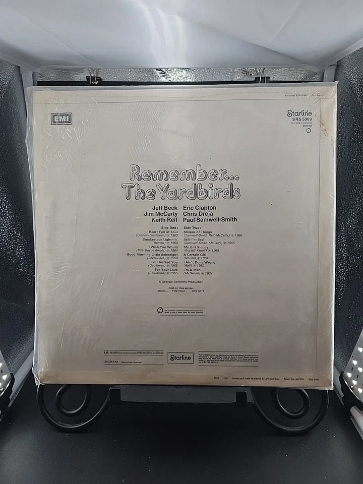 THE YARDBIRDS REMEMBER EMI SRS5069 1971 ERIC CLAPTON JEFF BECK UK PRESS VG+/VG+ - Image 2 of 4
