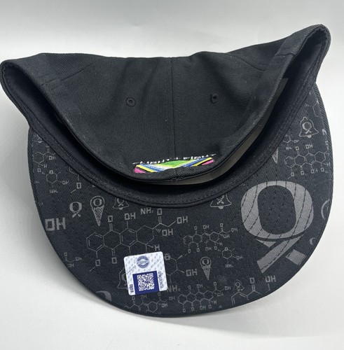 NEW Oregon Ducks On-Field Adult Size: 7 3/8 Nike Pro Hat Flight + Fight Cancer - Picture 7 of 15