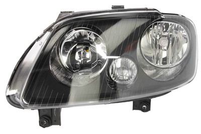 SCHEINWERFER HAUPTSCHEINWERFER LINKS MOTOR für VW CADDY III 3 2004-2010 SCHWARZ