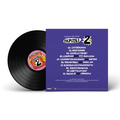 Estee Nack Papitas 2 Giallo Point Daupe Black Vinyl LP