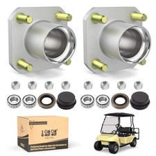 10L0L Golf Cart Front Wheel Hub Assembly Kit Bearing Seals For Club Car Ds