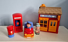Postman Pat Toy Set - Post Office, Phone Box, Letterbox, Van , Pat & Mrs Goggins