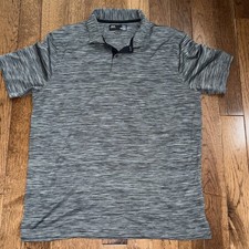 Men s Xl Oakley Polo Shirt Regular Fit Hydrolix Dri-fit Material Gray