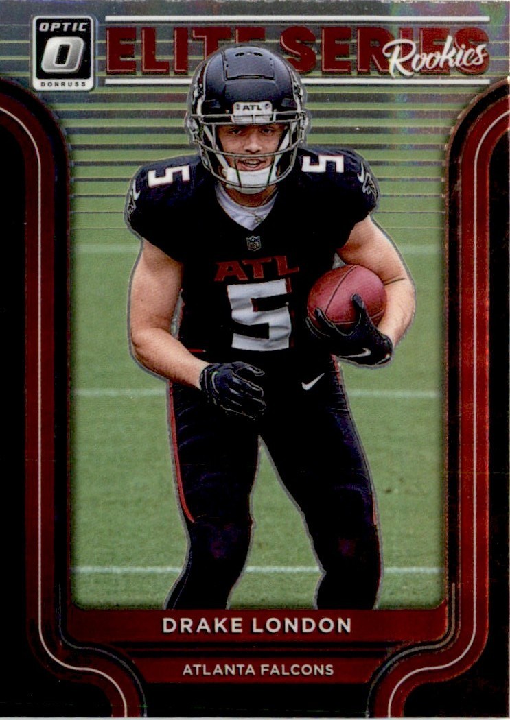 Drake London 2022 Donruss Optic The Elite Series Rookies RC #ESR-5 Atlanta