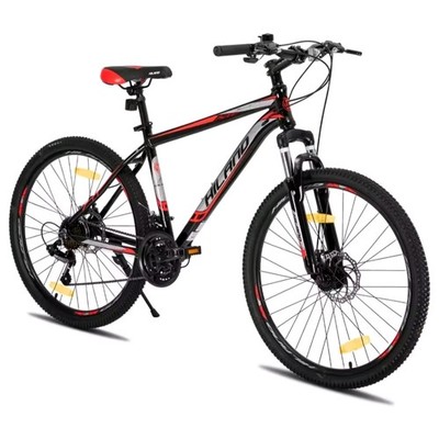 Hiland Mountainbike, Multi-Spokes, 26-Zoll-Räder mit Aluminiumrahmen