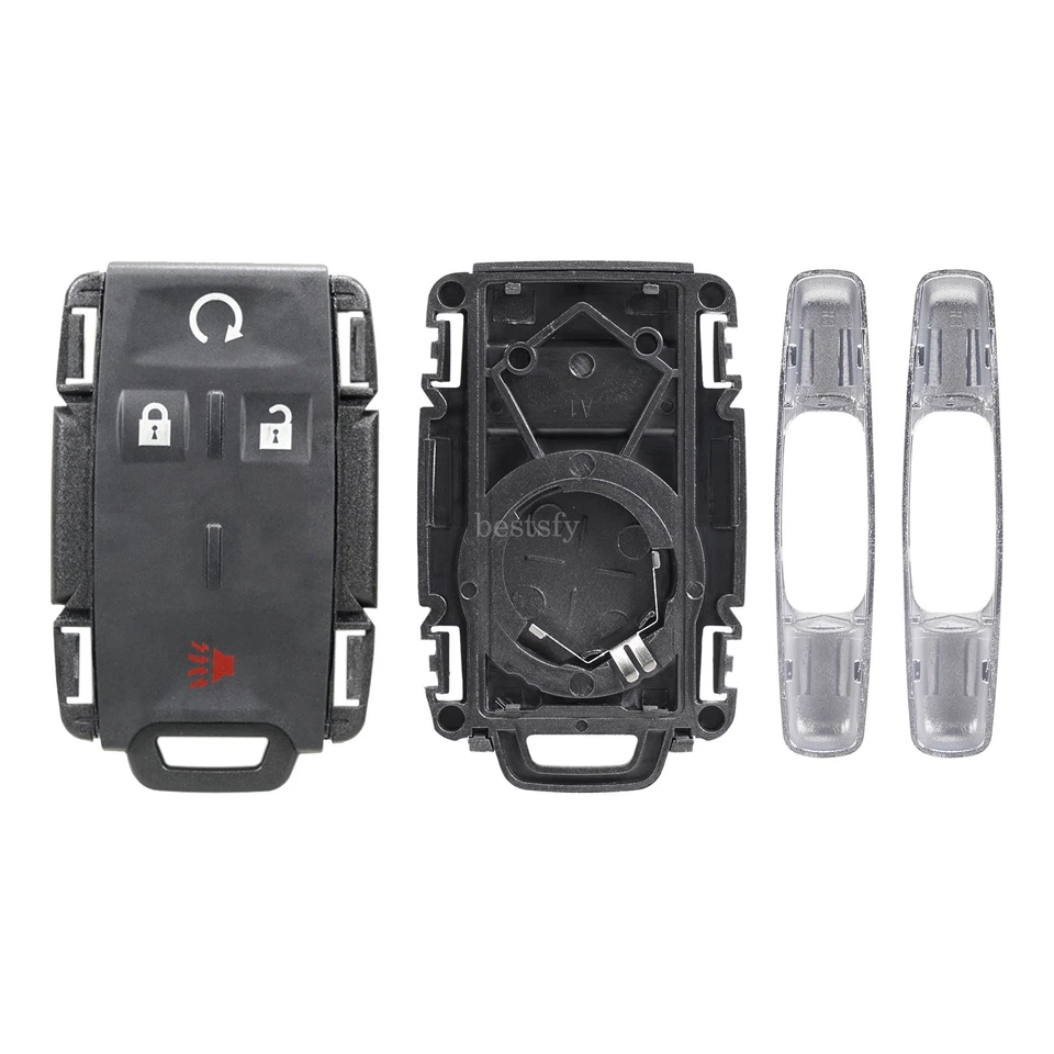 Para 2014 2015 2016 2017 Chevrolet Silverado 1500 2500 controle remoto chaveiro estojo capa - Imagem 4 de 4
