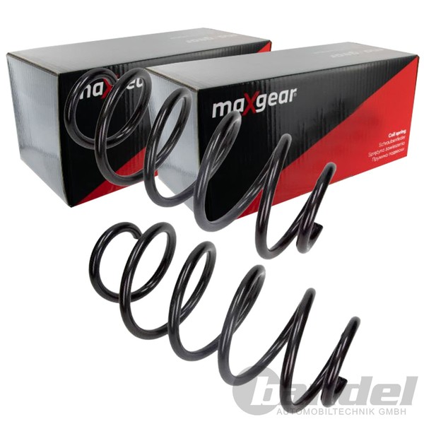 2X Maxgear Fahrwerksfedern Vorne Passend FüR Skoda Octavia Superb Yeti VW Golf T-image