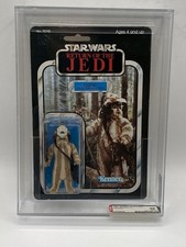 Star Wars 1983 ROTJ 65 Back-A Logray AFA 80 Rare CLEAR BUBBLE