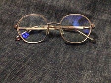 Draper James DJ5009 Eyeglasses 780 Rose Gold Full Metal Frame 49-17 135 EUC