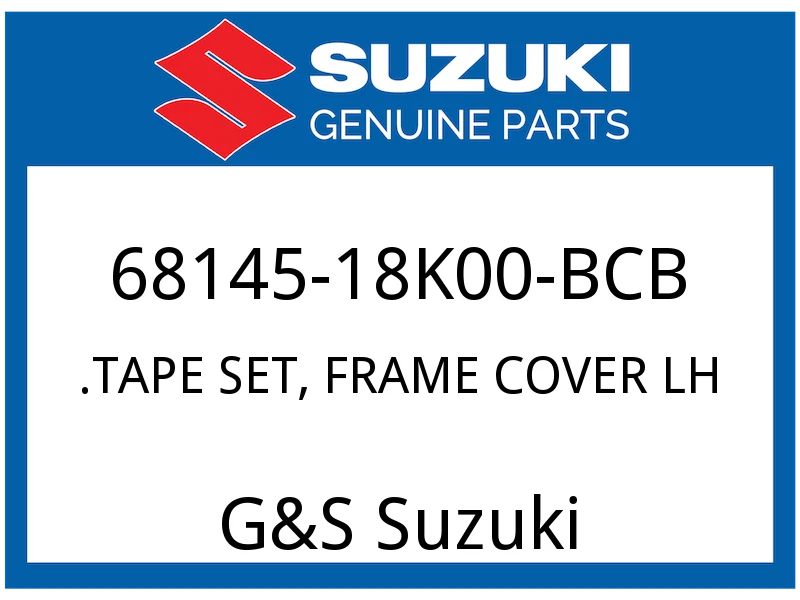 .TAPE SET, FRAME COVER LH | FOR 4TX