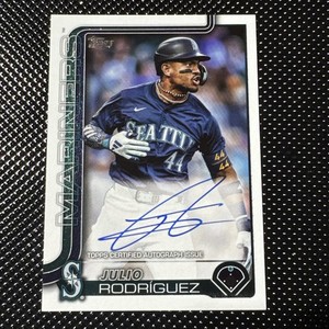 【美品】Julio Rodriguez_オンカードサイン_マリナーズ Julio Rodriguez Auto | eBay
