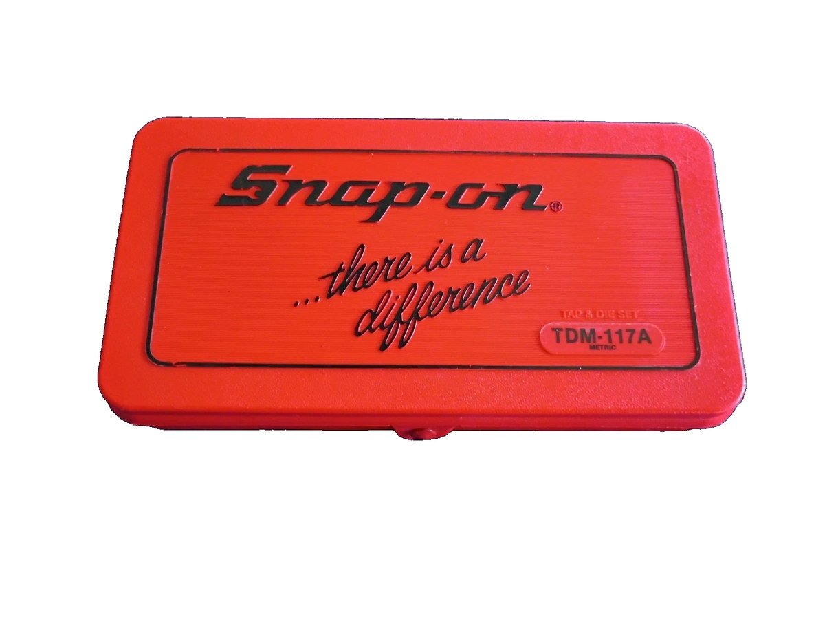Snap-on 41pc Metric Tap and Die Set TDM117A for sale online | eBay