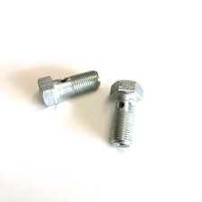 Qty 2 - Front Brake Caliper Hose Bolts Oem - Samurai 85-95
